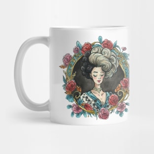 Cruella Art Deco Watercolour Mug